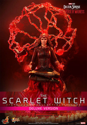 The Scarlet Witch Marvel Doctor Strange in the Multiverse of Madness Movie Masterpiece 1/6 Deluxe Version Figurka 28 cm