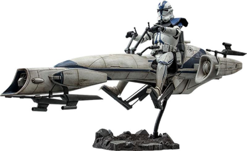 Commander Appo & BARC Speeder Star Wars The Clone Wars 1/6 Figurka 30 cm