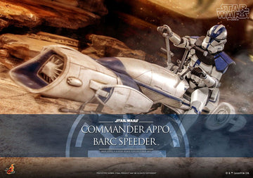 Commander Appo & BARC Speeder Star Wars The Clone Wars 1/6 Figurka 30 cm