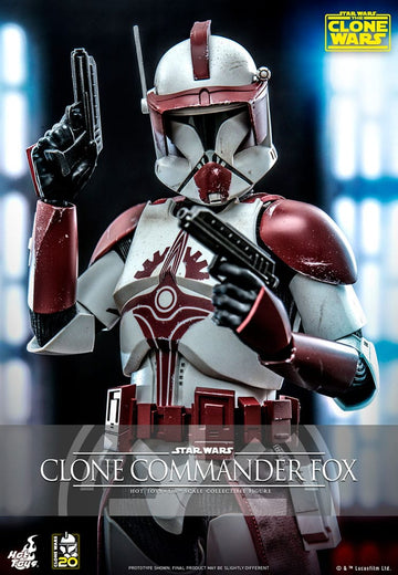 Clone Commander Fox Star Wars: The Clone Wars 1/6 Figurka 30 cm