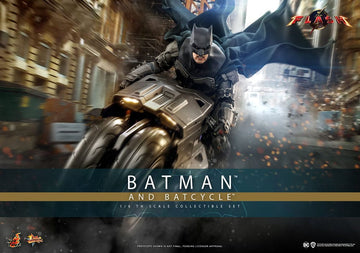 Batman & Batcycle Set DC The Flash Movie Masterpiece 1/6 Figurka 30 cm
