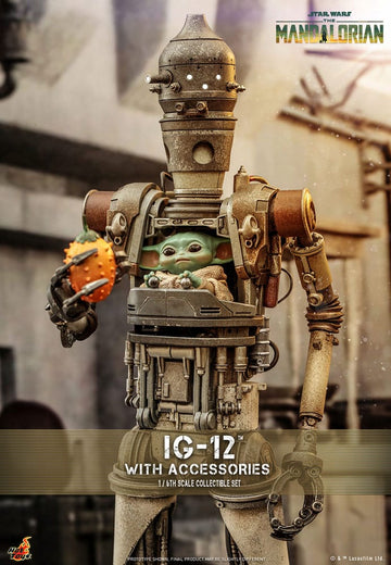 IG-12 with accessories Star Wars: The Mandalorian 1/6 Figurka 36 cm