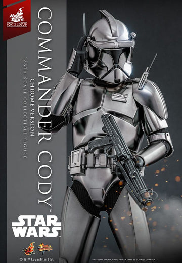 Commander Cody Chrome Version Star Wars Movie Masterpiece 1/6 Figurka 30 cm