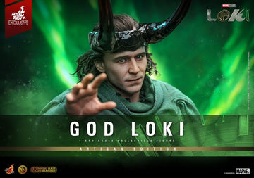 Loki God DX Marvel Artisan Edition Hot Toys Exclusive 1/6 Figurka 31 cm