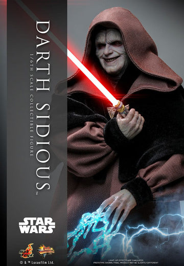 Darth Sidious Star Wars Movie Masterpiece 1/6 Figurka 29 cm