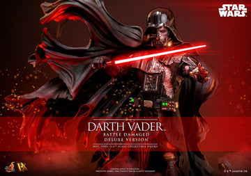 Darth Vader Battle Damaged Star Wars Deluxe Version 1/6 Figurka 35 cm