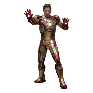 Iron Man Mark XLII (2.0) Iron Man 3 Movie Masterpiece Diecast Deluxe 1/6 Figurka 32 cm