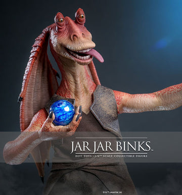 Jar Jar Binks Star Wars 1/6 Figurka 33 cm