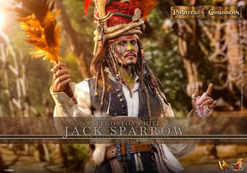 Pelegostos Chief Jack Sparrow Pirates of the Caribbean: Dead Man's Chest DX 1/6 Figurka 30 cm