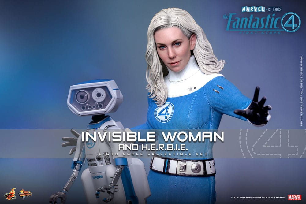 Nvisible nvisible Woman & H.E.R.B.I.E. Marvel The Fantastic Four: First Steps M