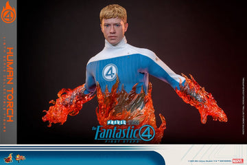 Human Torch The Fantastic Four: First Steps Movie Masterpiece 1/6 Figurka 30 cm