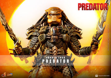 Broken Tusk Predator Alien vs. Predator Comic Masterpiece 1/6 Figurka 34 cm
