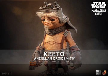 Keeto Anzellan Droidsmith Star Wars: The Mandalorian & Grogu Life-Size Masterpiece Figurka 26 cm