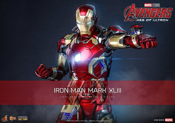 Iron Man Mark XLIII (2.0) Marvel Avengers: Age of Ultron Movie Masterpiece Diecast 1/6 Figurka 32 cm