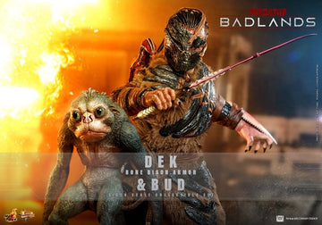 Dek (Bone Bison Armor) and Bud Predator: Badlands Movie Masterpiece 2-Pack 1/6 Figurka 31 cm
