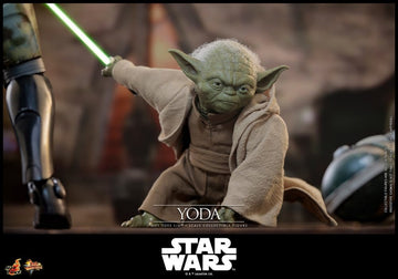 Yoda Star Wars: Revenge of the Sith Movie Masterpiece 1/6 Figurka 14 cm