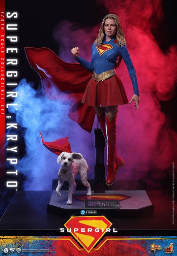 Supergirl & Krypto DC Comics Movie Masterpiece Figurki 28 cm