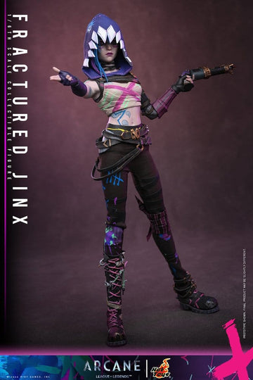 Fractured Jinx Arcane 1/6 Figurka 28 cm