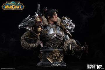 Varian Wrynn World of Warcraft Bust 1/3 Figurka 46 cm