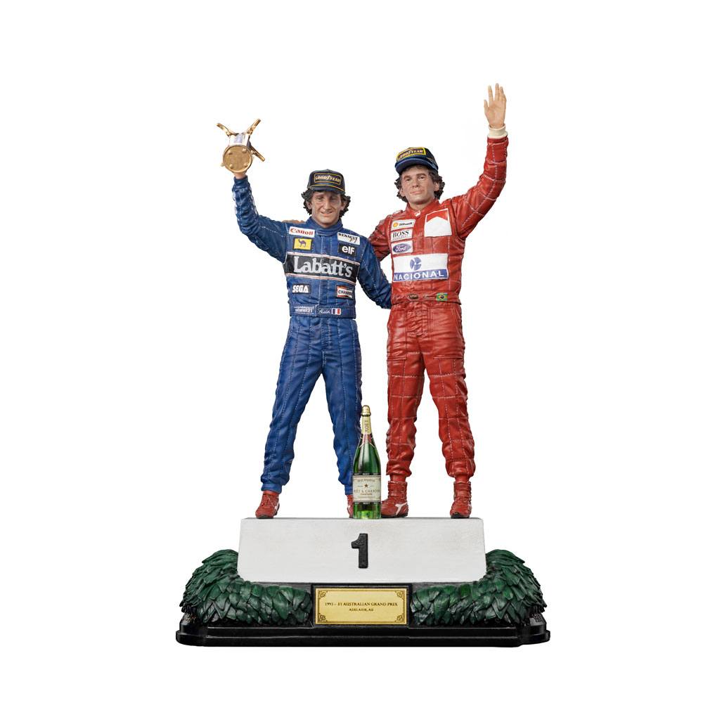 Alain Prost & Ayrton Senna The Last Podium 1993 F1 Deluxe Art Scale 1/10 Figurka 27 cm