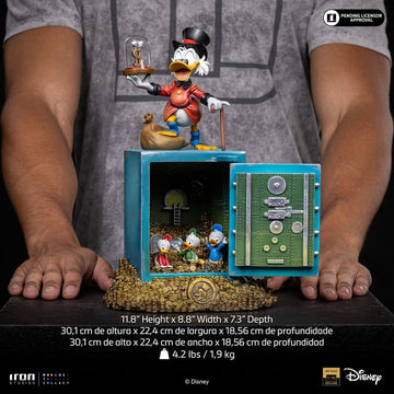 Uncle Scrooge McDuck and Nephews Duck Tales Art Scale Figurka 30 cm