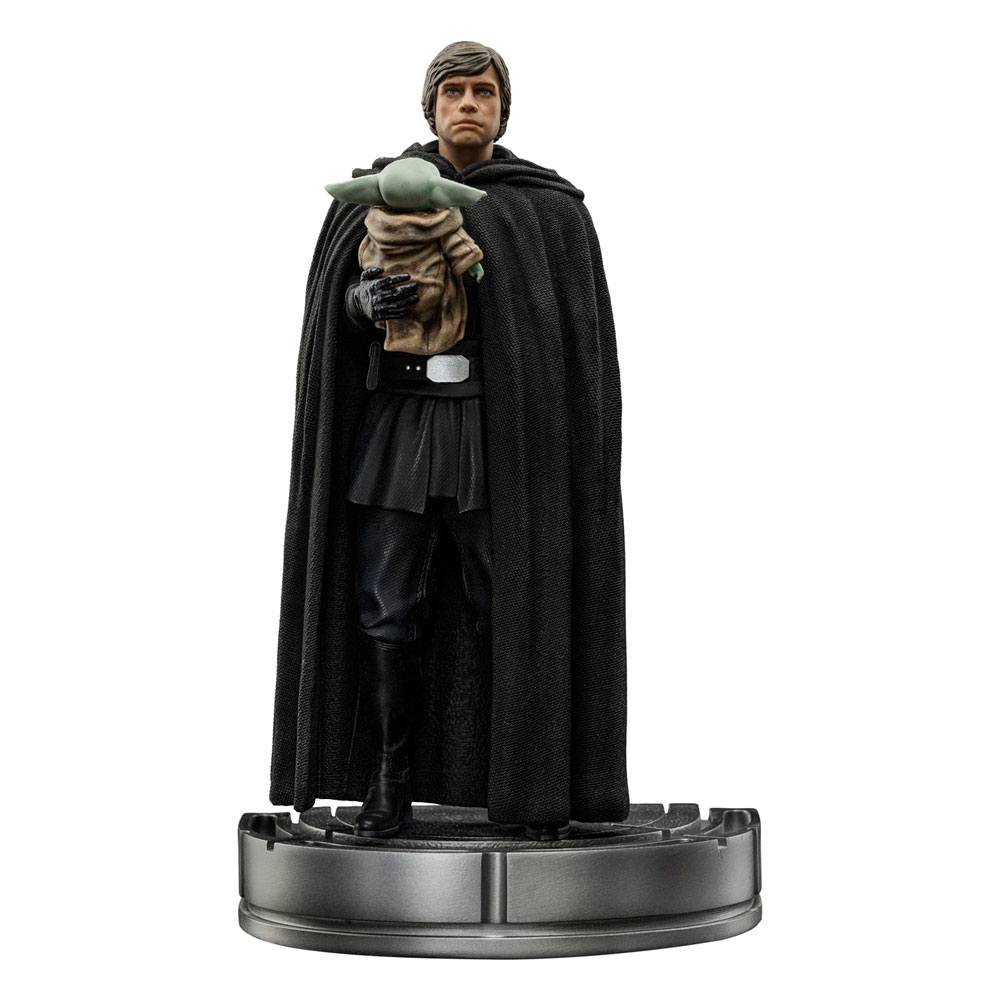 Luke Skywalker and Grogu Star Wars The Mandalorian Art Scale 1/10 Figurka 21 cm