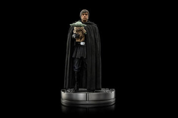 Luke Skywalker and Grogu Star Wars The Mandalorian Art Scale 1/10 Figurka 21 cm