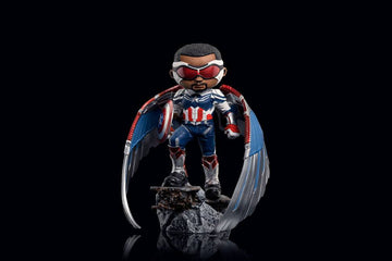 Sam Wilson Marvel Captain America Mini Co. Figurka 17 cm