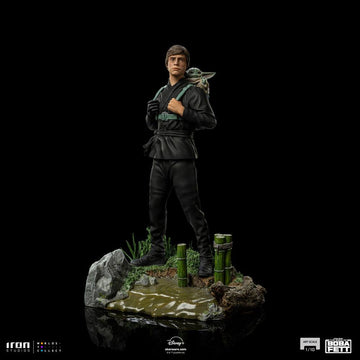 Luke Skywalker & Grogu Training Star Wars Book of Boba Fett Art Scale 1/10 Figurka 20 cm