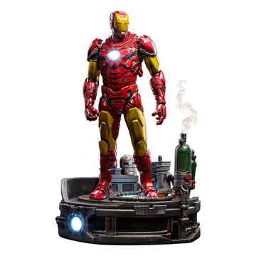 Iron Man Unleashed Marvel Deluxe Art Scale 1/10 Figurka 23 cm