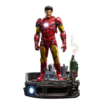 Iron Man Unleashed Marvel Deluxe Art Scale 1/10 Figurka 23 cm