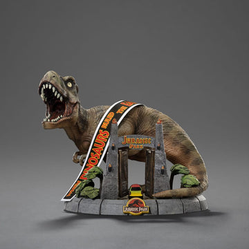 T-Rex Illusion Mini Co Deluxe Jurassic Park Figurka 15 cm