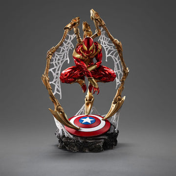Spider-man Iron Armor Comics Marvel Art Scale Deluxe CCXP Exclusive 2024 1/10 Figurka 24 cm