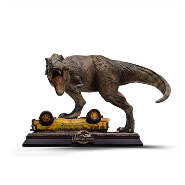 T-Rex Attack Jurassic Park Icons Figurka 15 cm