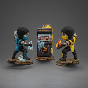 Scorpion vs. Subzero Arcade Set Minico Mortal Kombat Figurki 15 cm