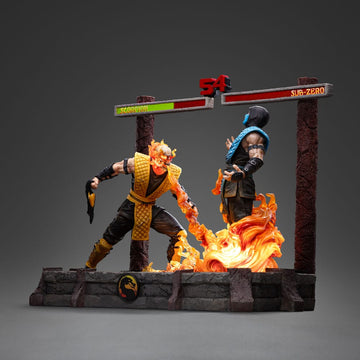 Scorpion Fatality Mortal Kombat Deluxe Art Scale 1/10 Figurka 27 cm