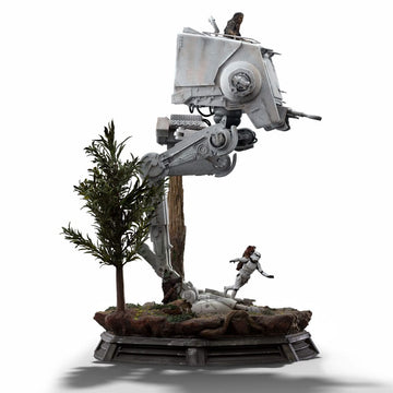 AT-ST and Chewbacca Star Wars Demi Art Scale 1/20 Figurka 53 cm