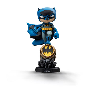 Batman on Bat-Signal Blue Variant DC Mini Co. Figurka 15 cm