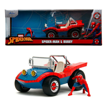 Spider-Man Marvel Buggy Diecast Model 1/24 Figurka 7 cm