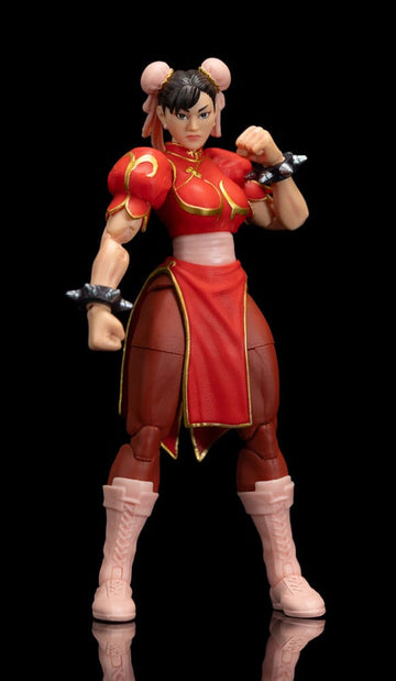 Chun-Li Player 2 Red Ultra Street Fighter II: The Final Challengers Deluxe 1/12 Figurka 15 cm