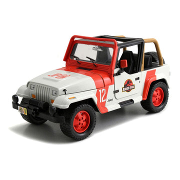 Jurassic World 1992 Jeep Wrangler Diecast Model 1/24