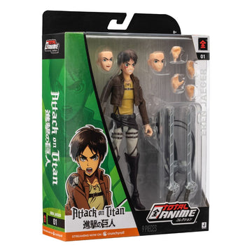 Eren Jaeger Attack on Titan Total Anime Figurka 17 cm