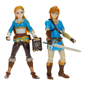 Princess Zelda, Link The Legend of Zelda 2-Pack Figurki 10 cm