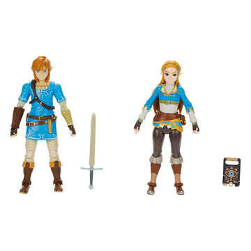 Princess Zelda, Link The Legend of Zelda 2-Pack Figurki 10 cm