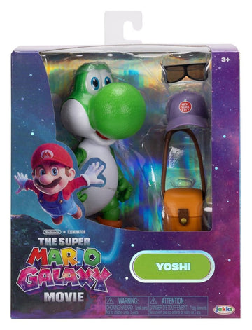 Yoshi The Super Mario Galaxy Movie Figurka 13 cm