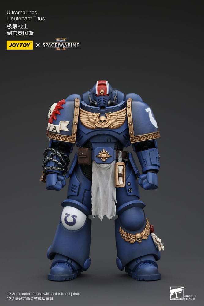 Ultramarines Lieutenant Titus Warhammer 40k 1/18 Figurka 13 cm