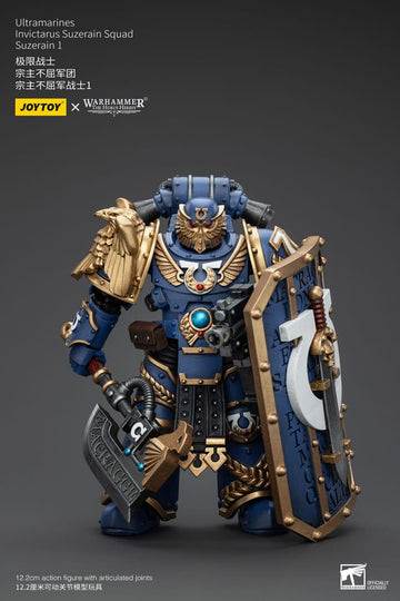 Ultramarines Invictarus Suzerain Squad Suzerain 1 Warhammer The Horus Heresy 1/18 Figurka 12 cm