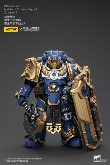 Ultramarines Invictarus Suzerain Squad Suzerain 4 Warhammer The Horus Heresy 1/18 Figurka 12 cm