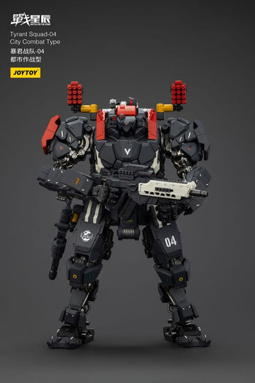Battle For the Stars Actionfigur Tyrant-04 City Combat Type Figurka 36 cm