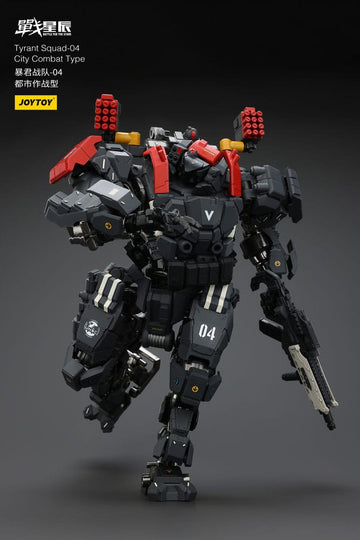Battle For the Stars Actionfigur Tyrant-04 City Combat Type Figurka 36 cm